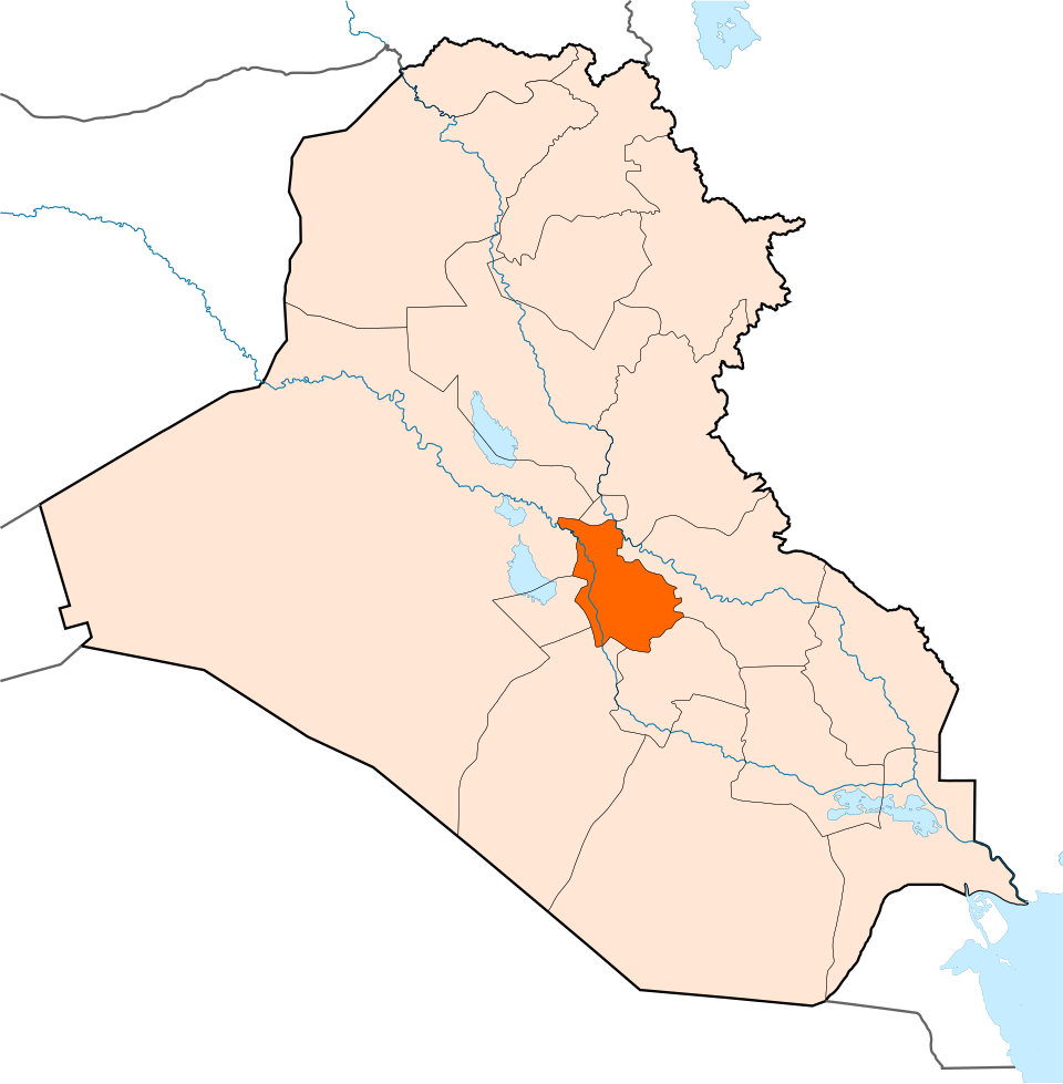 خارطة محافظة بابل